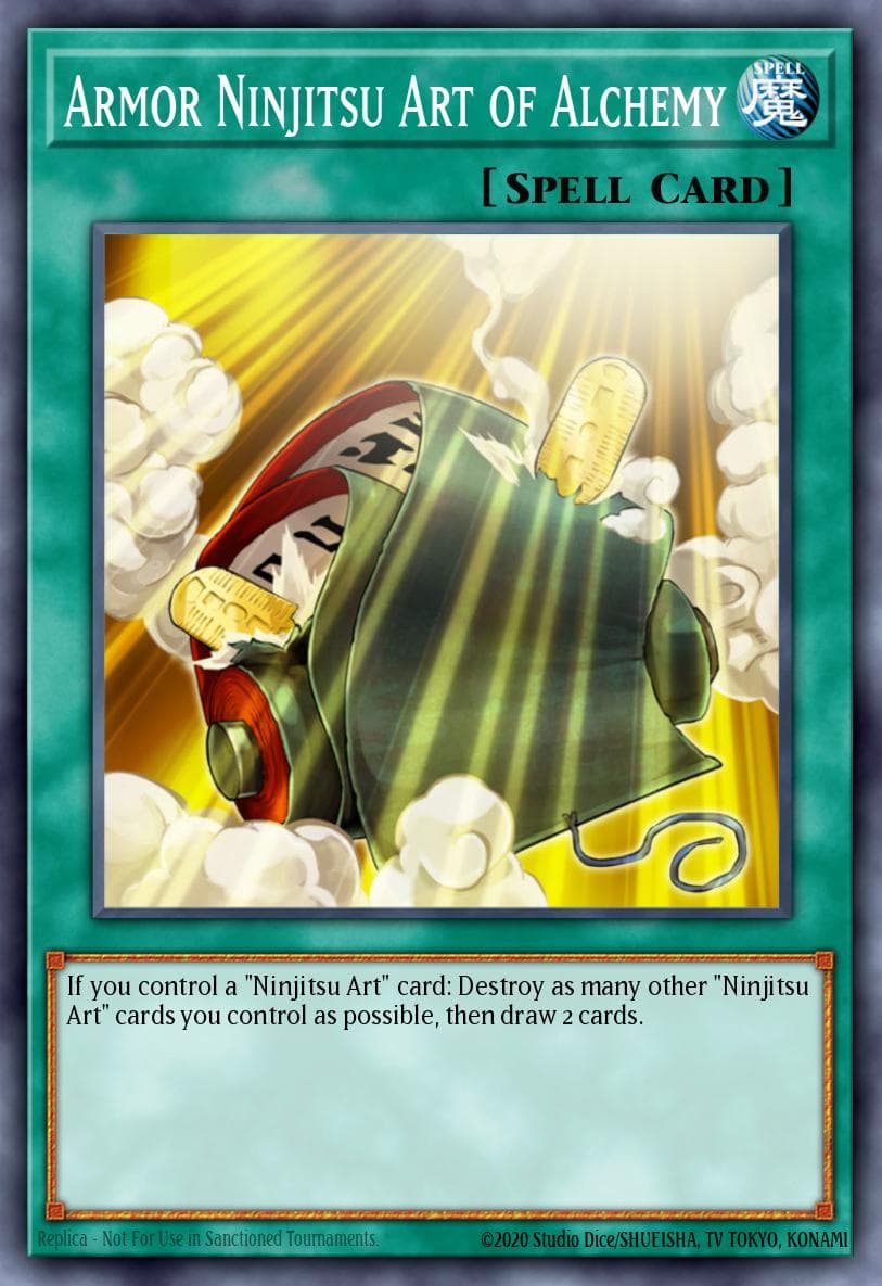 Armor Ninjitsu Art of Alchemy 2012 Yu-Gi-Oh!