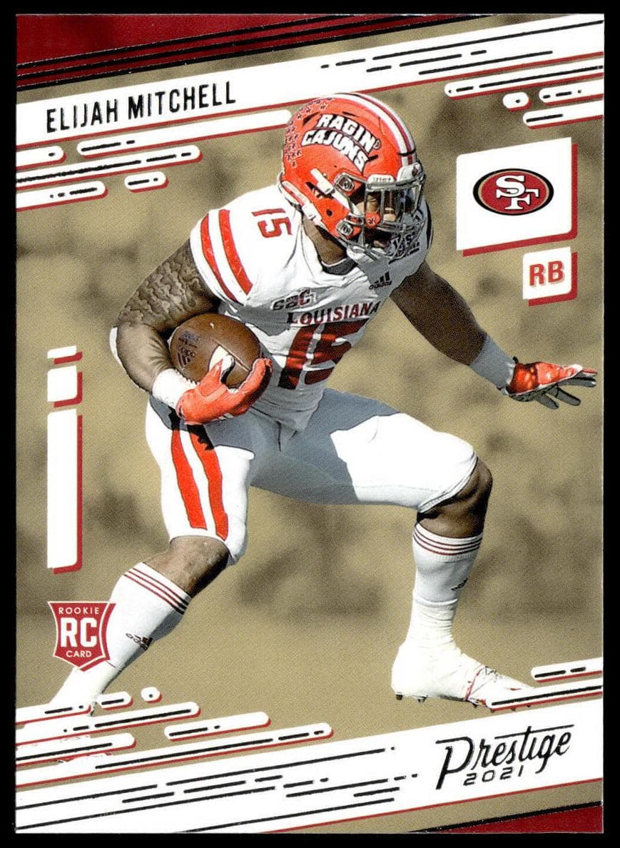 Elijah Mitchell 2021 panini Panini Prestige