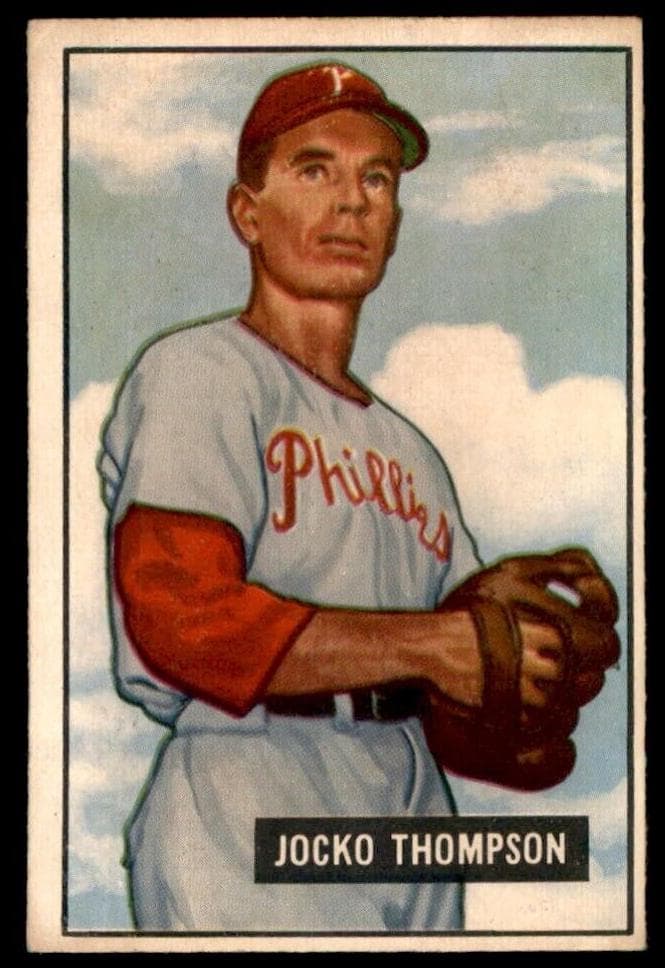 Jocko Thompson 1951 bowman Bowman