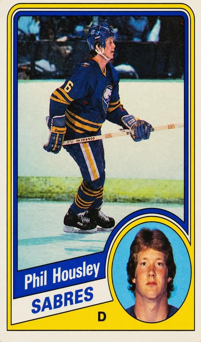 Phil Housley 1984 topps Topps