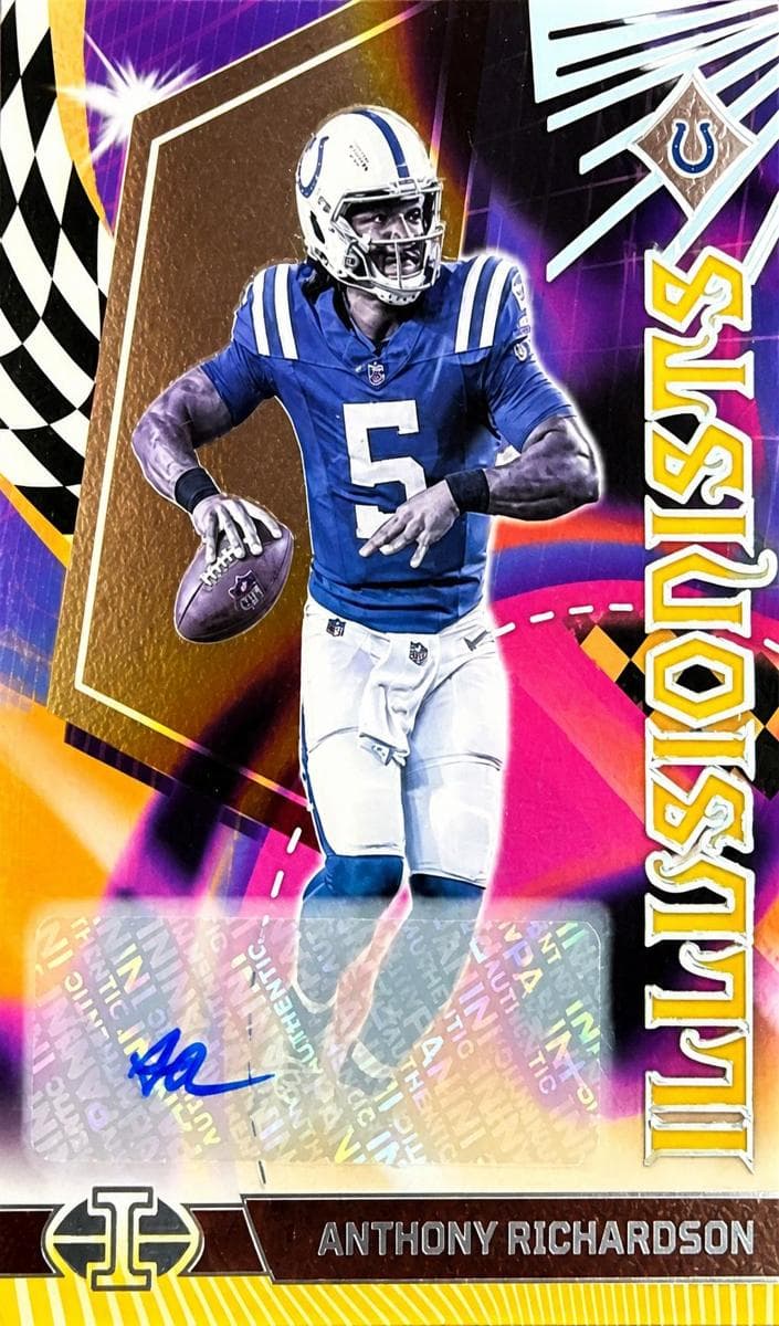 Anthony Richardson 2023 panini Panini Illusions