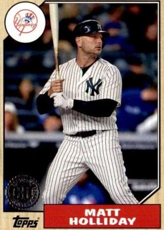 Matt Holliday 2017 topps Topps Update