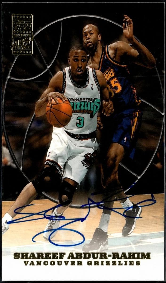 Shareef Abdur-Rahim 1999 topps Topps