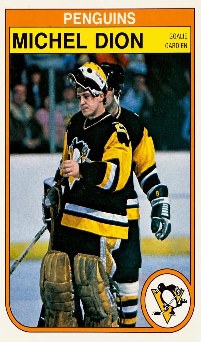 Michel Dion 1982 topps O-Pee-Chee