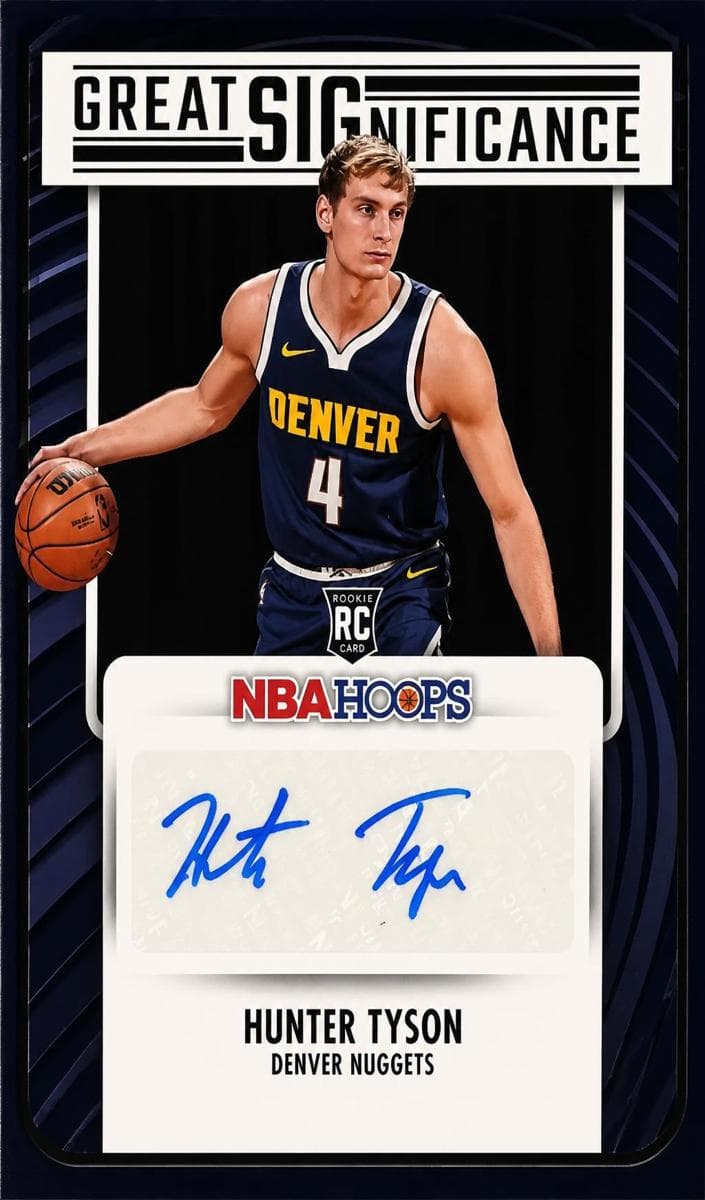 Hunter Tyson 2023 panini Hoops