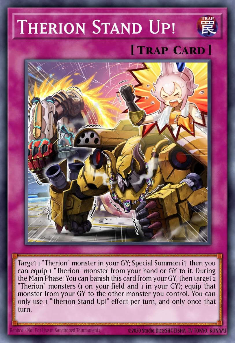 Therion Stand Up! 2022 Yu-Gi-Oh! Japanese Dimension Force