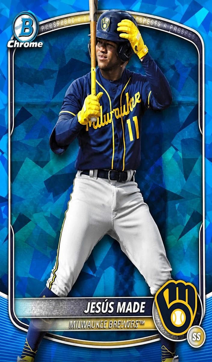 Jesús Made 2025 bowman Bowman Draft Sapphire