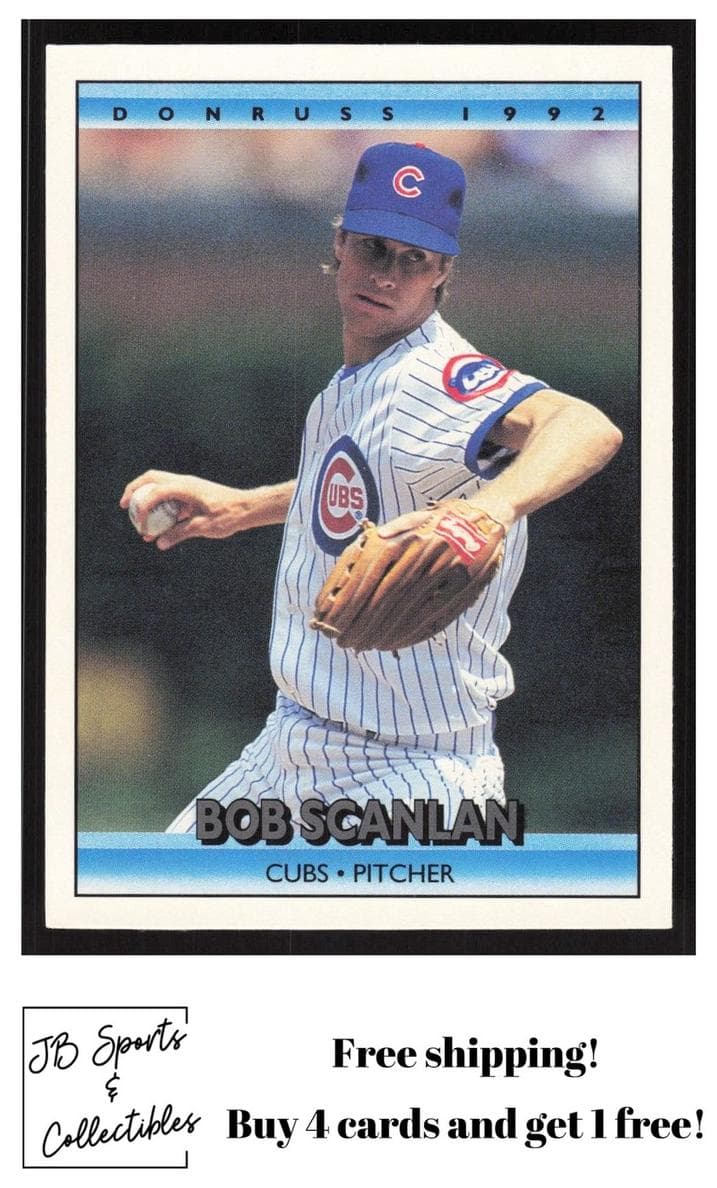 Bob Scanlan 1992 panini Donruss