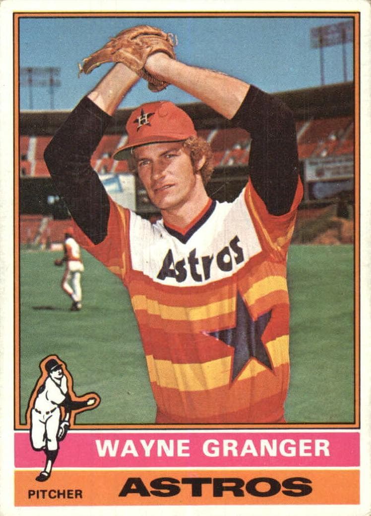 Wayne Granger 1976 topps Topps