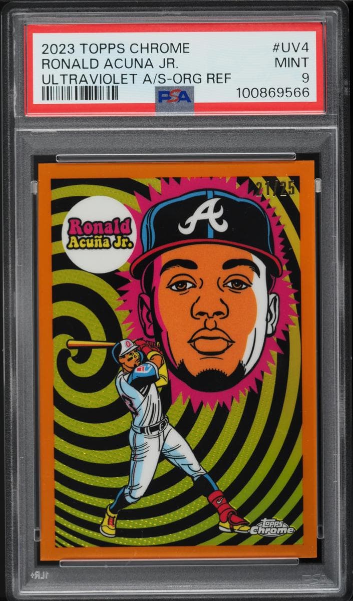 Ronald Acuña Jr. 2023 topps Topps Chrome