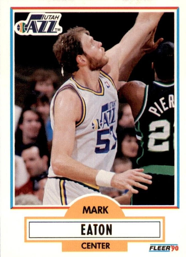 Mark Eaton trading card
