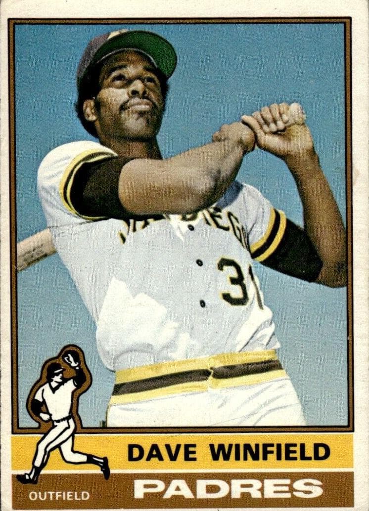 Dave Winfield 1976 topps O-Pee-Chee