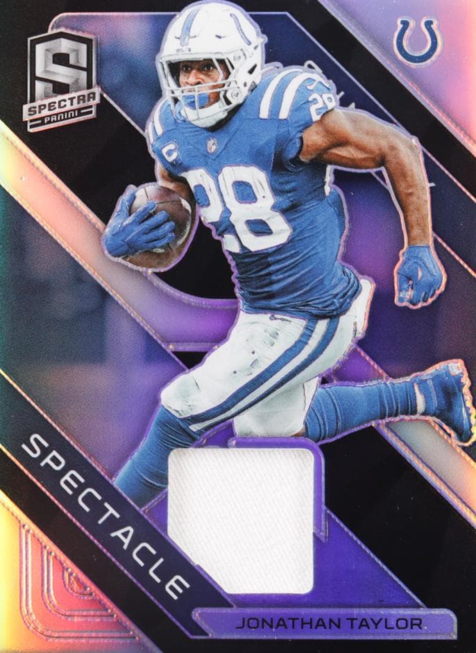 Jonathan Taylor 2023 panini Spectra Sunday Spectacle