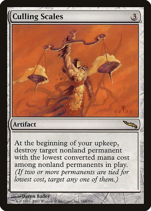 Culling Scales 2003 Magic: The Gathering Mirrodin