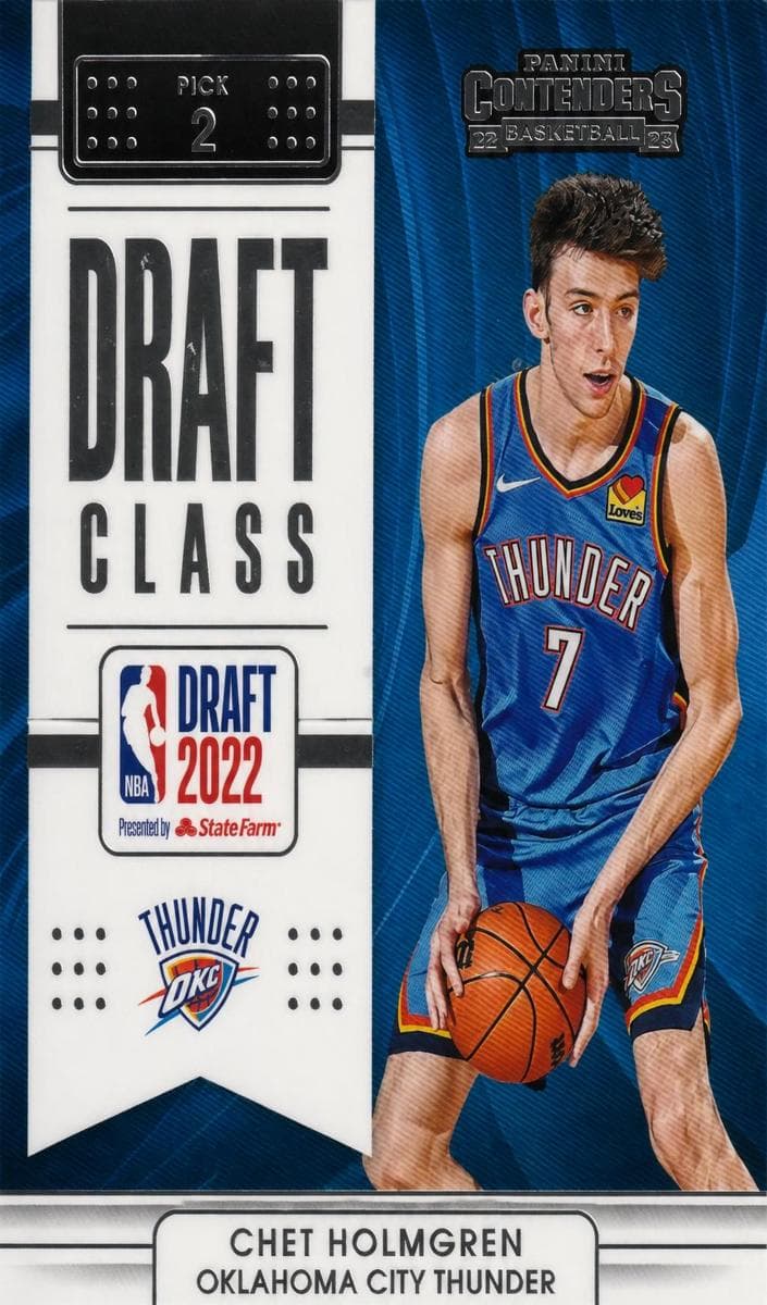 Chet Holmgren 2022 panini Panini Contenders