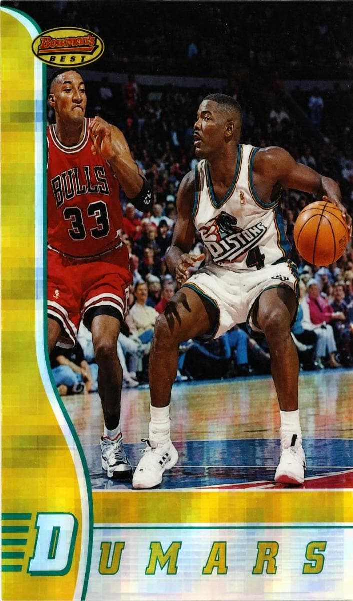 Joe Dumars 1996 unknown Bowman's Best