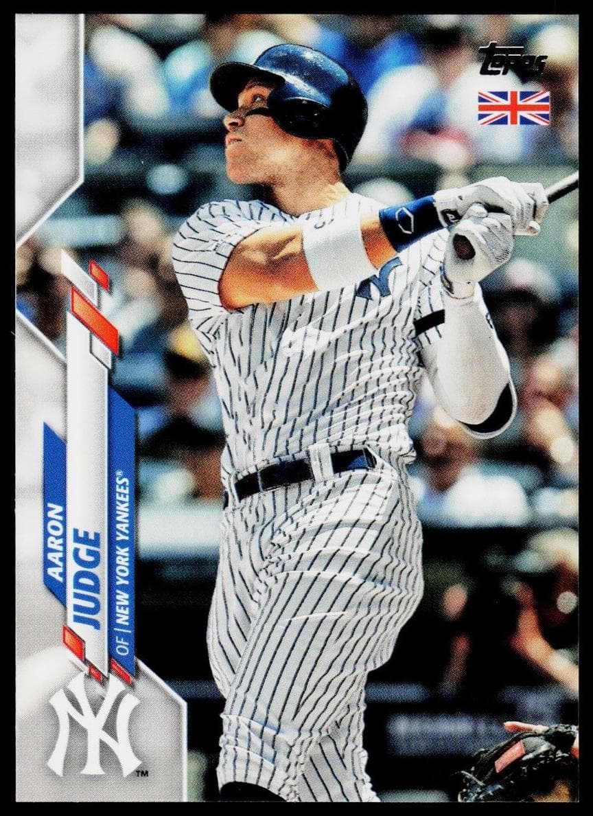 Aaron Judge 2020 topps Topps UK Edition
