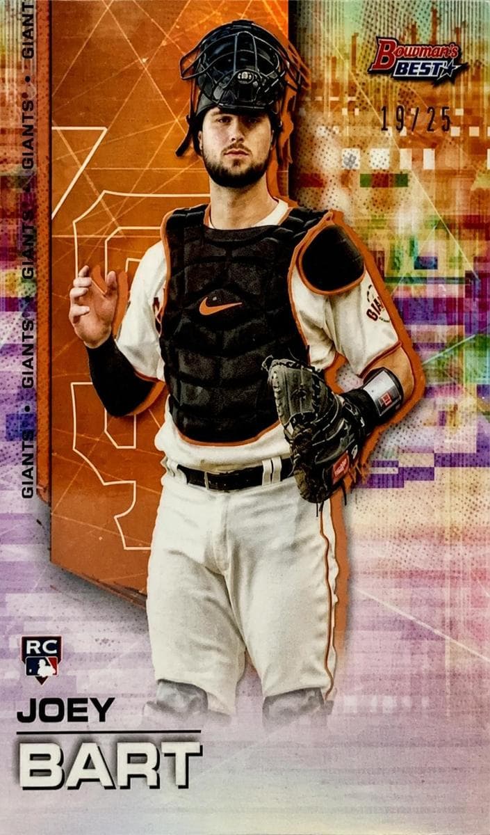 Joey Bart 2021 bowman Bowman's Best