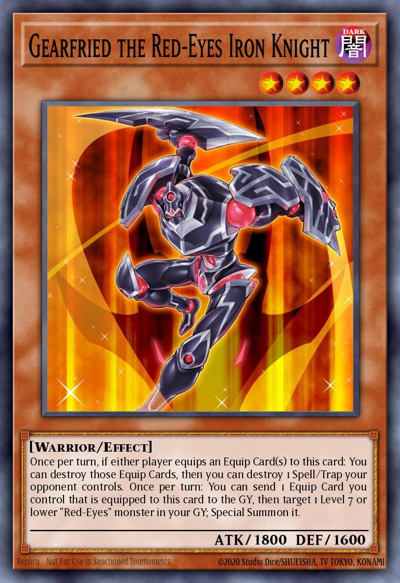 Gearfried the Red-Eyes Iron Knight #LEDU-EN002