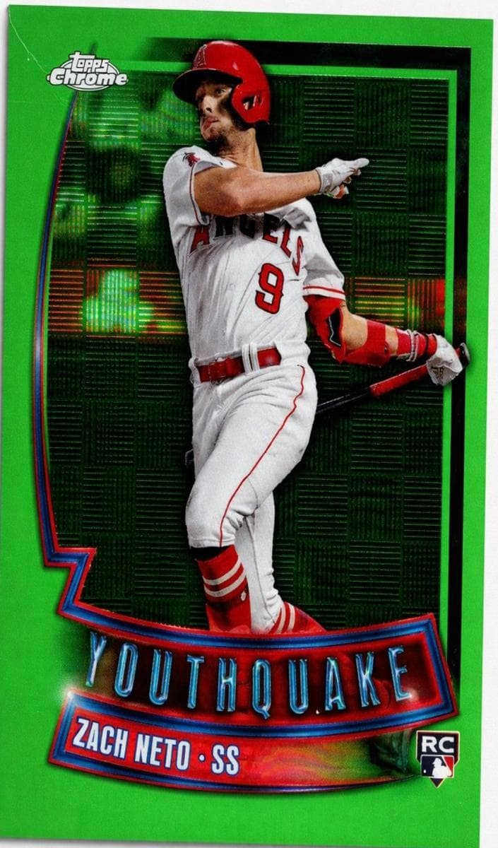 Zach Neto 2023 topps Topps Chrome Update