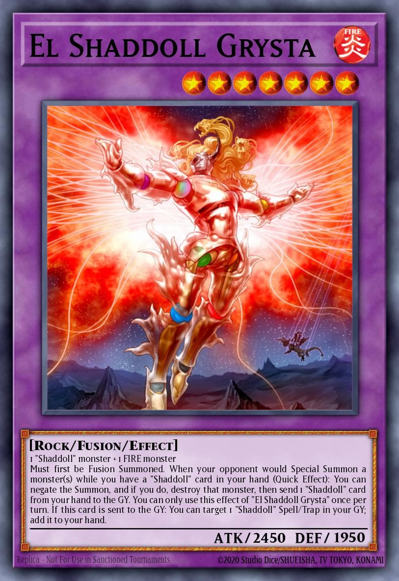 El Shaddoll Grysta 2020 Yu-Gi-Oh!