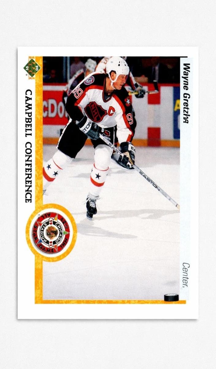 Wayne Gretzky 1990 upper-deck Upper Deck