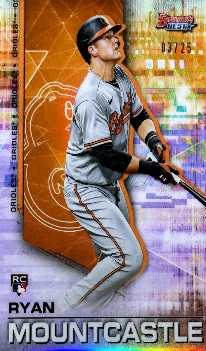 Ryan Mountcastle 2021 bowman Bowman's Best