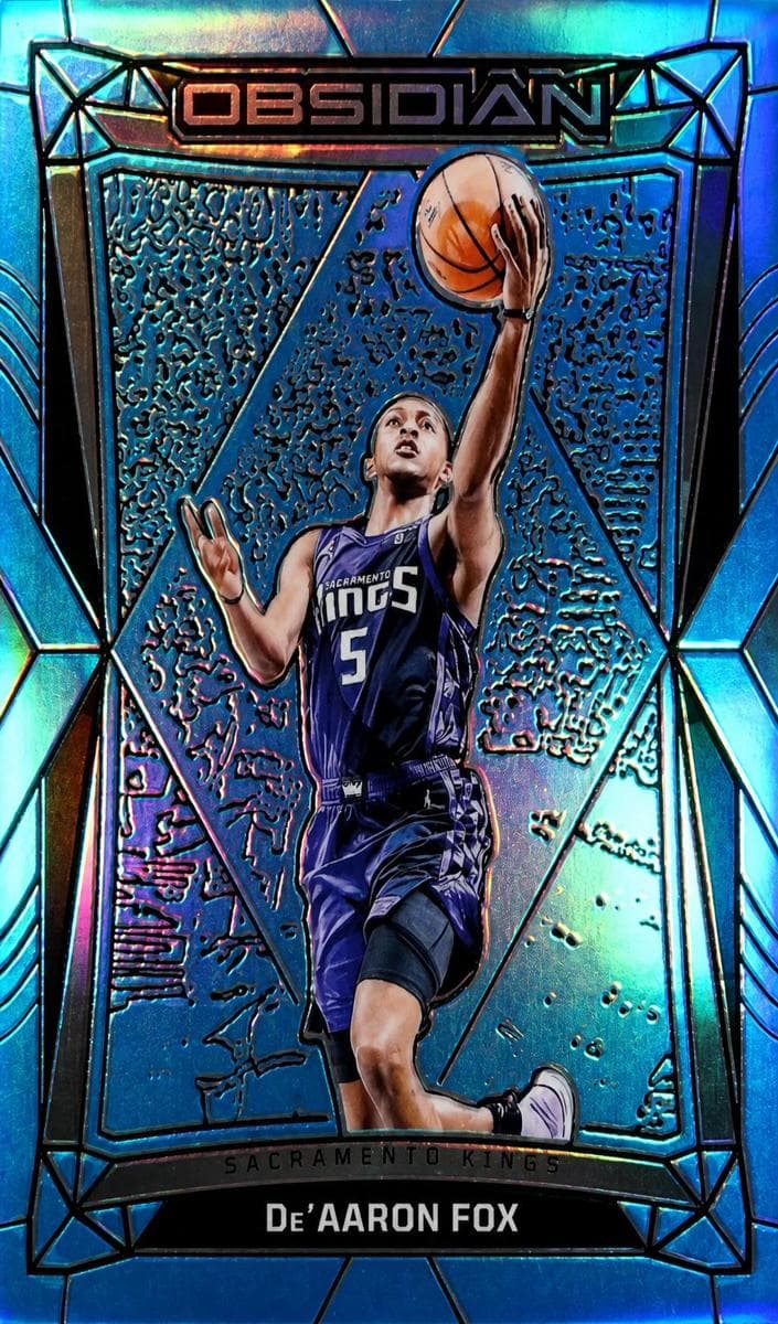 De'Aaron Fox 2023 panini Panini Obsidian