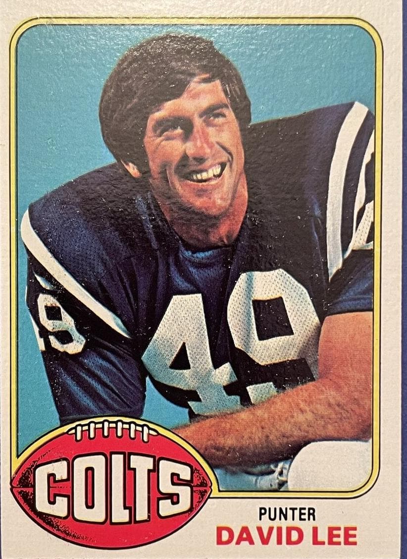 David Lee 1976 topps Topps