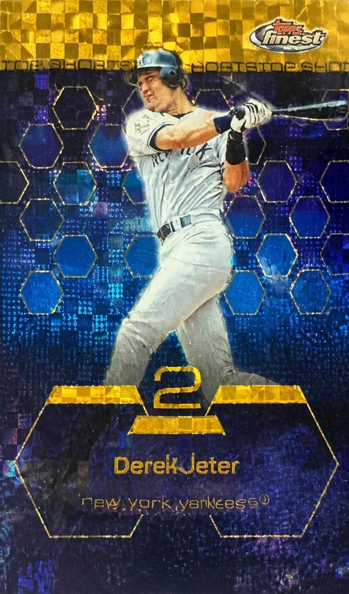 Derek Jeter 2003 topps Finest