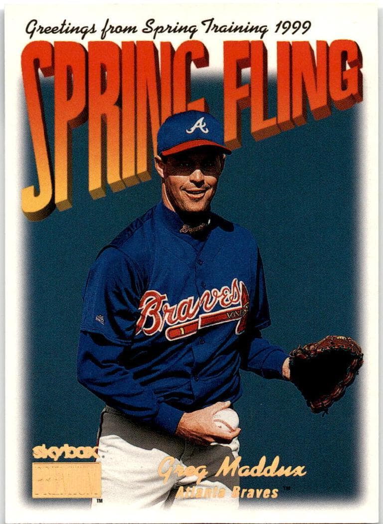 Greg Maddux 1999 fleer SkyBox Premium