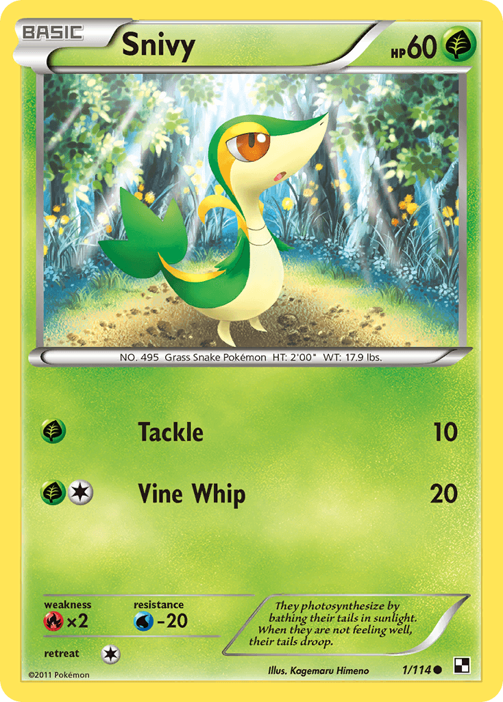 Snivy 2011 Pokemon