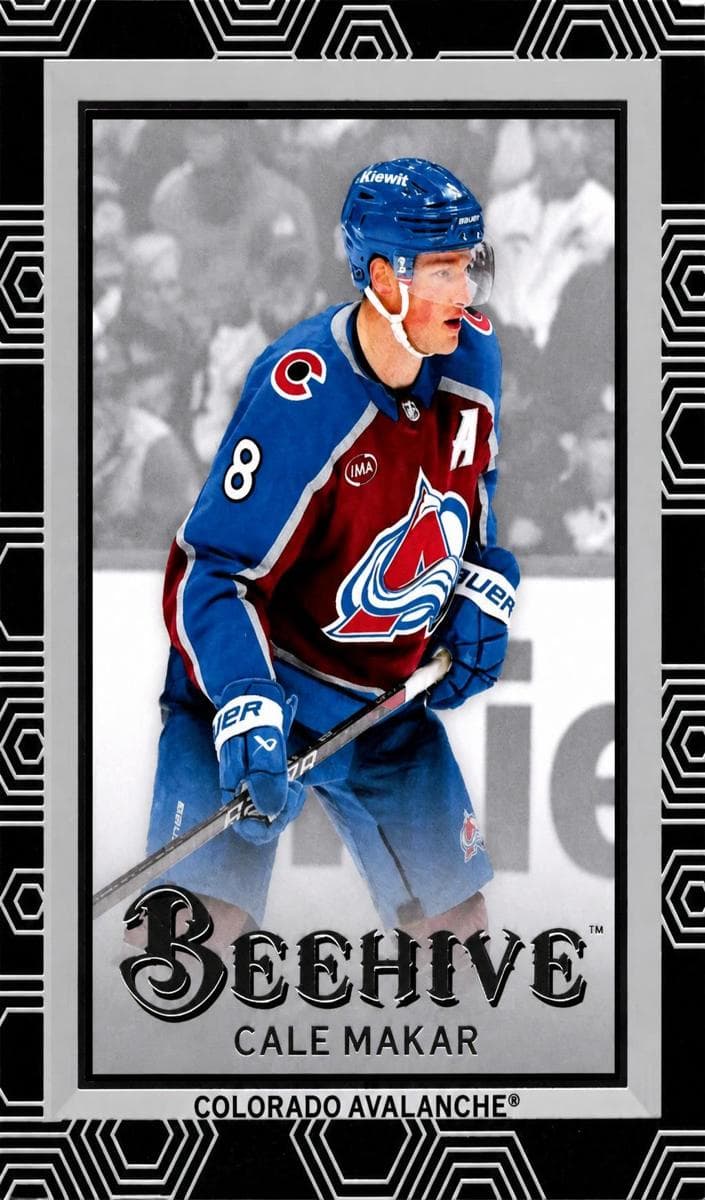 Cale Makar trading card