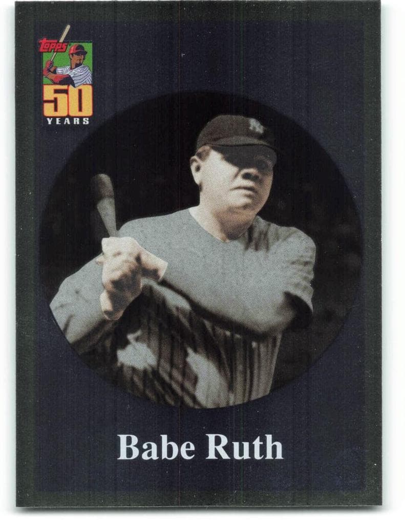 Babe Ruth 2001 topps Topps Chrome