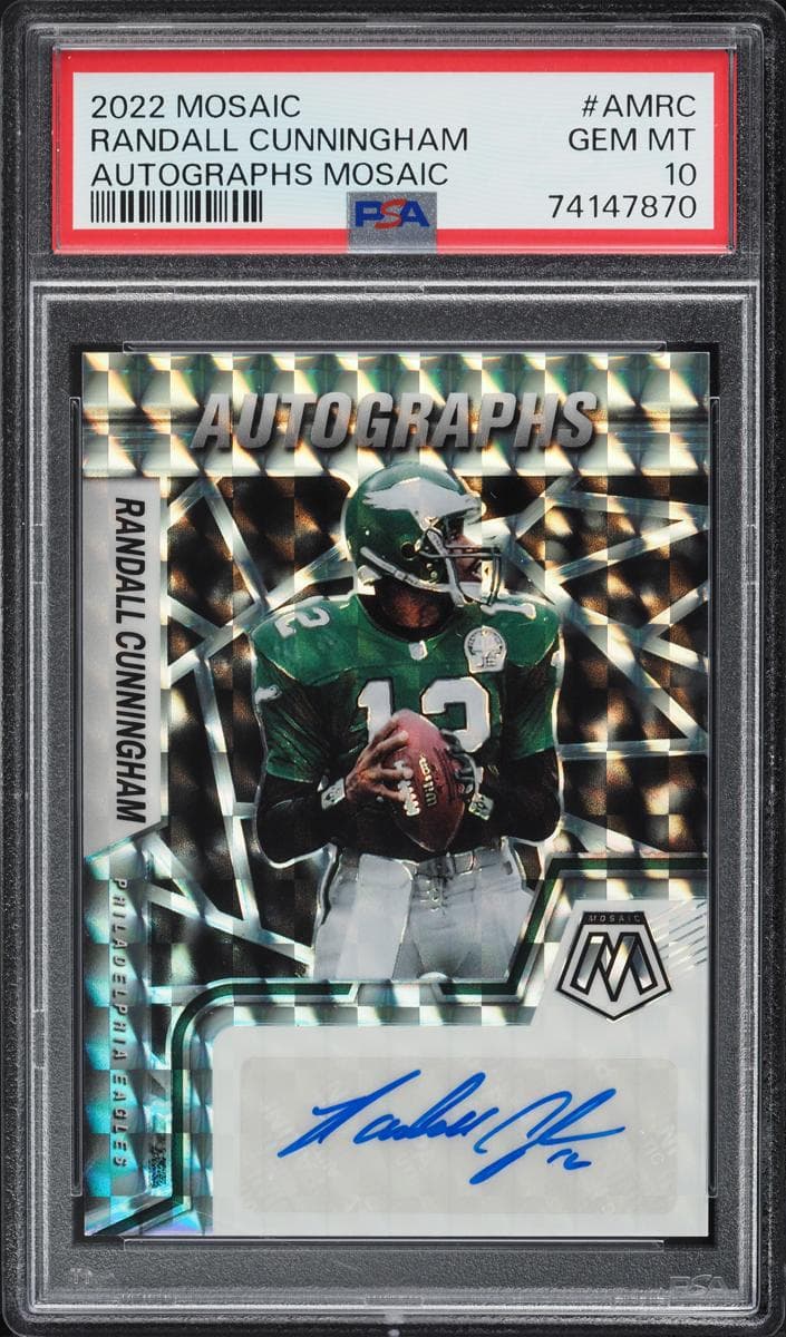 Randall Cunningham 2022 panini Panini Mosaic