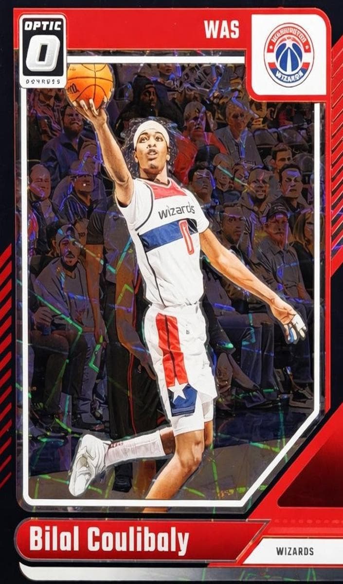 Bilal Coulibaly 2024 panini Donruss Optic