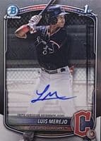 Luis Merejo trading card