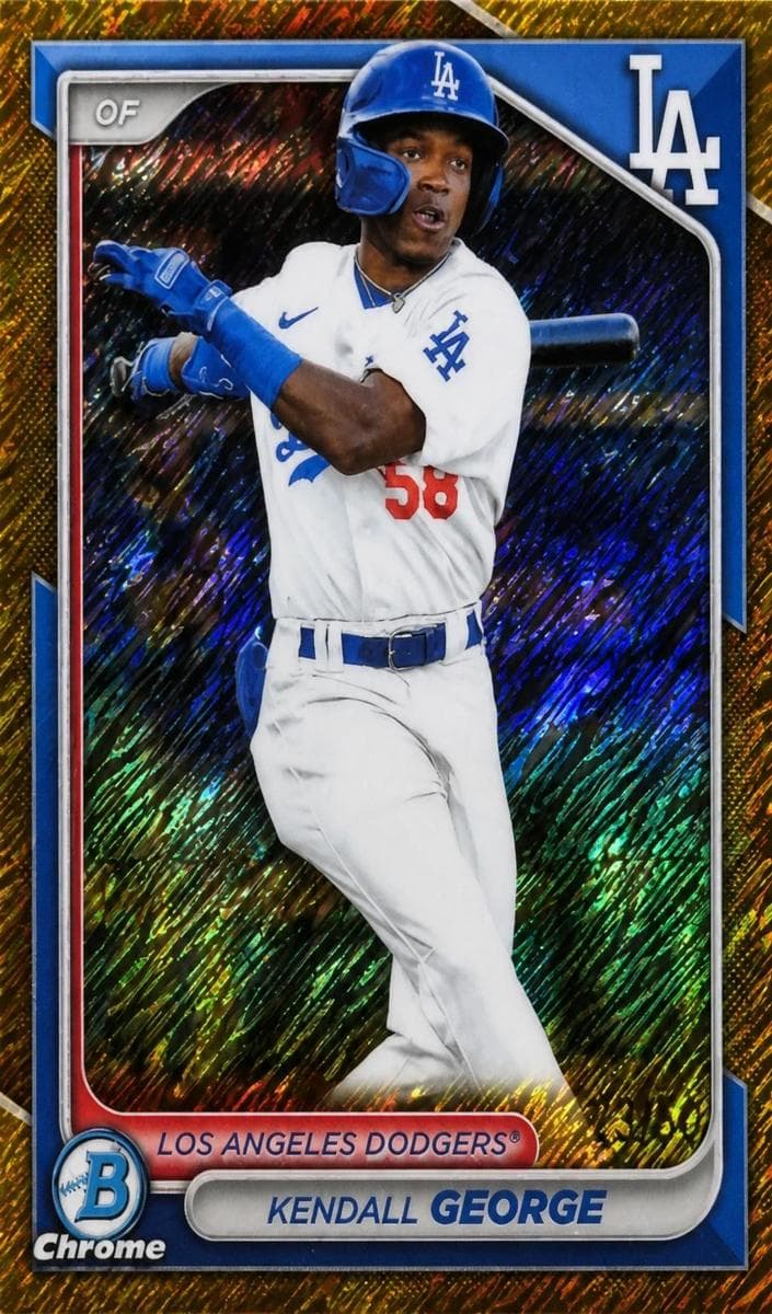 Kendall George 2024 bowman Bowman Sapphire