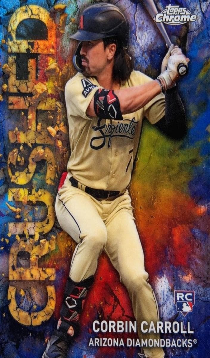 Corbin Carroll 2023 topps Topps Chrome Update