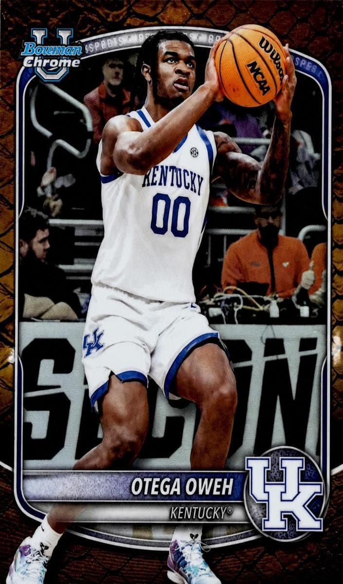 Otega Oweh trading card