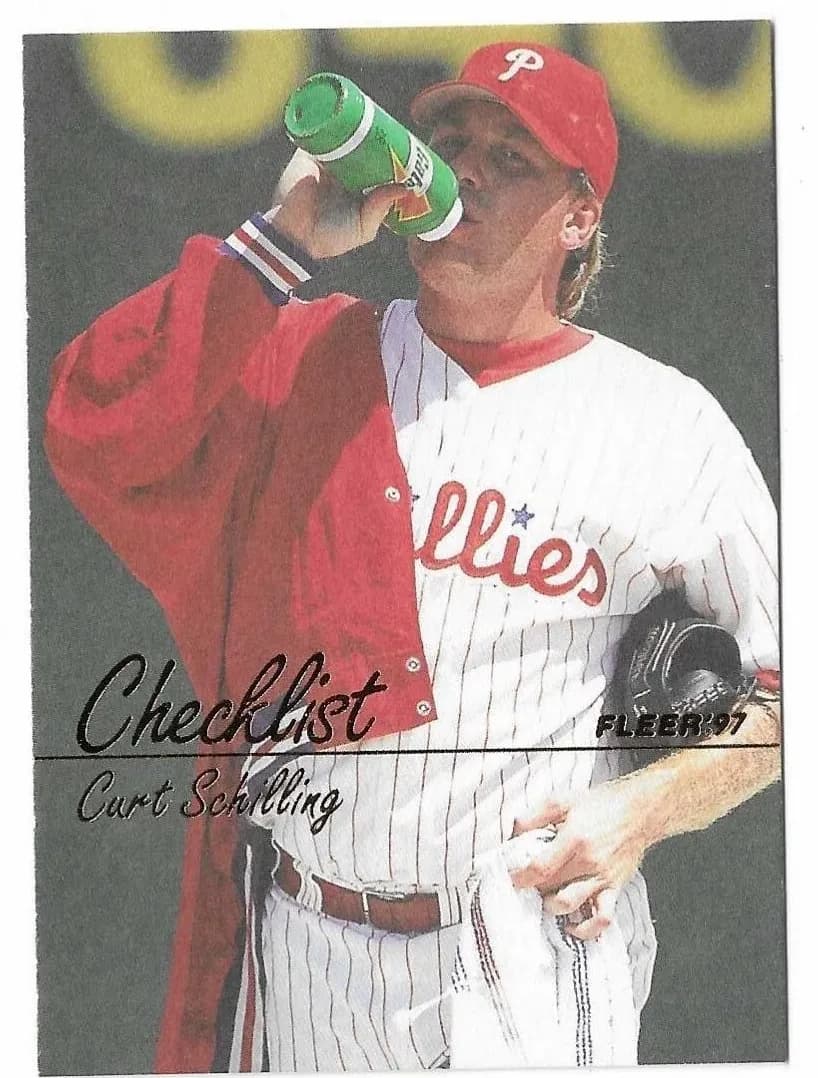 Curt Schilling 1997 fleer Fleer