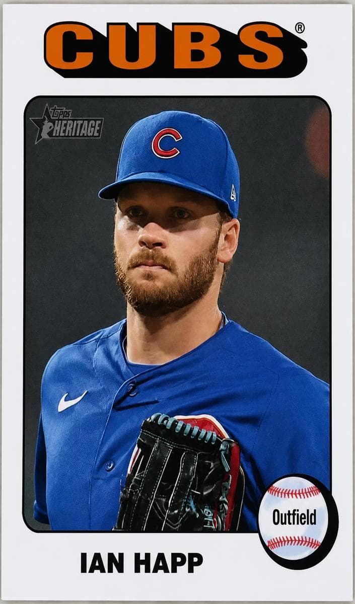 Ian Happ 2024 topps Topps Heritage