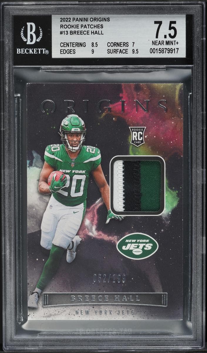Breece Hall 2022 panini Panini Origins