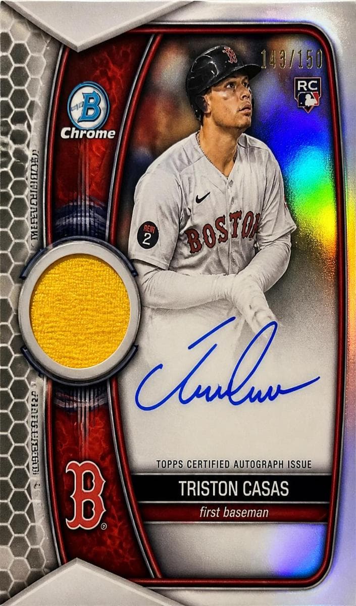 Triston Casas 2023 bowman Bowman