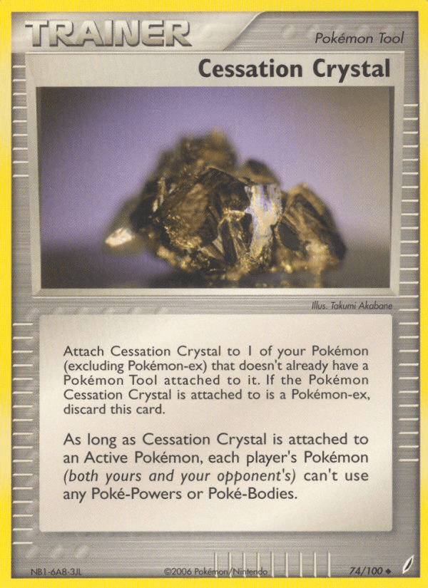 Cessation Crystal Pokemon