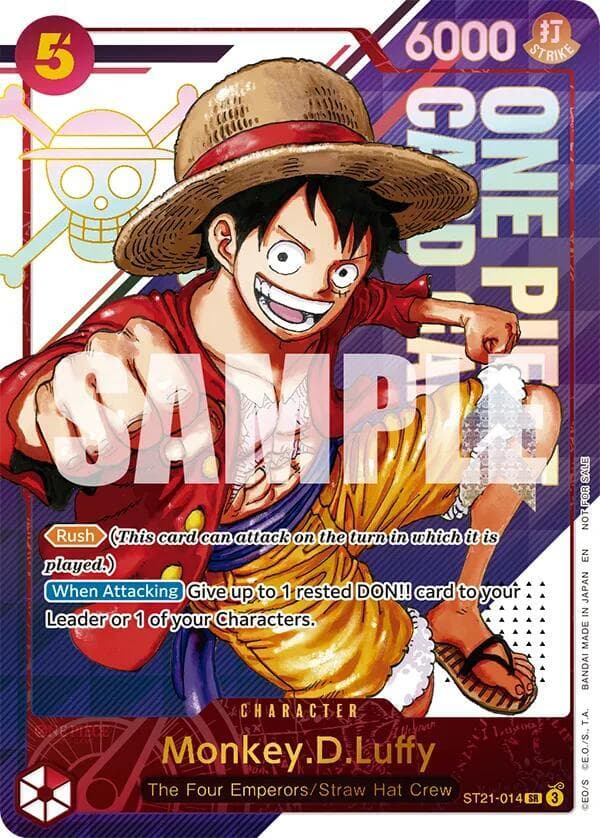 Monkey.D.Luffy 2025 One Piece Starter Deck 21: Gear5