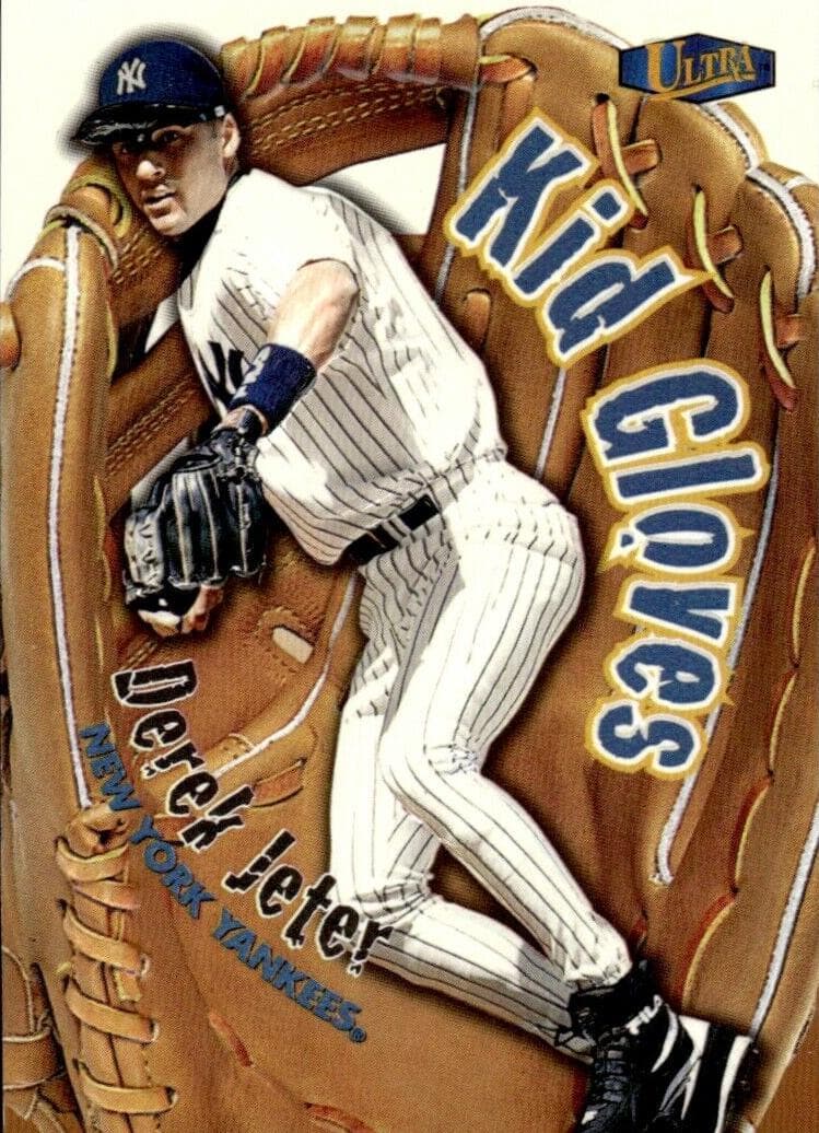 Derek Jeter 1998 fleer Ultra Kid Gloves