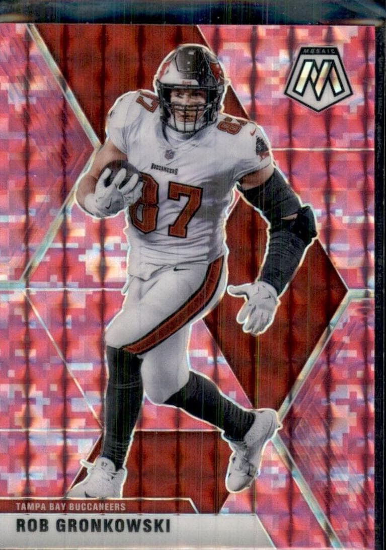 Rob Gronkowski 2020 panini Panini Mosaic