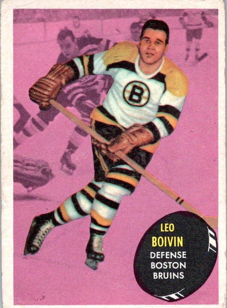 Leo Boivin 1961 topps Topps