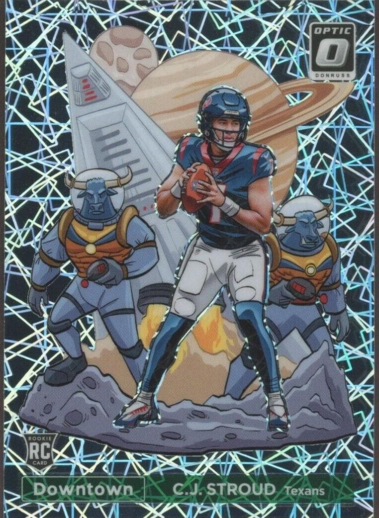 C.J. Stroud 2023 panini Donruss Optic